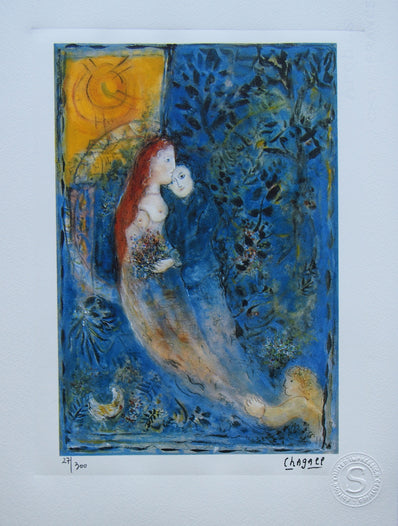 Marc Chagall - Hand Pressed Print