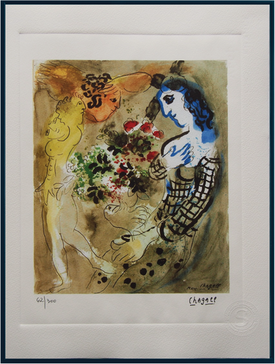 Marc Chagall - Hand Pressed Print