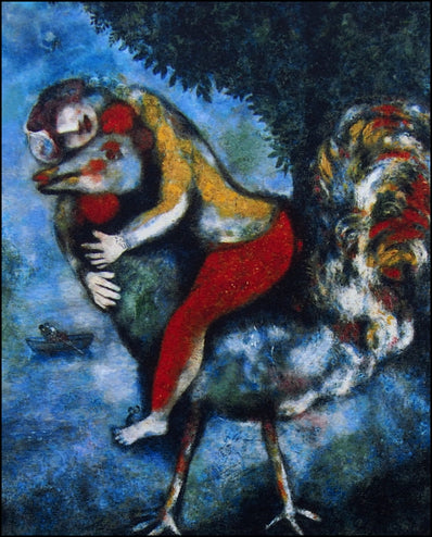 Marc Chagall - Hand Pressed Print