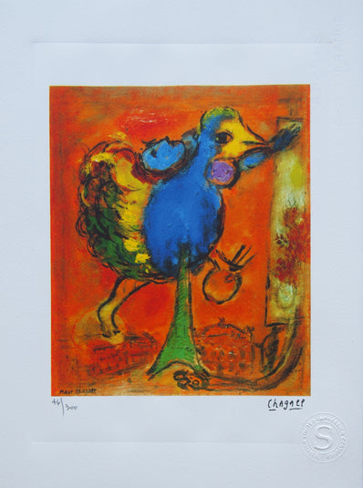 Marc Chagall - Hand Pressed Print