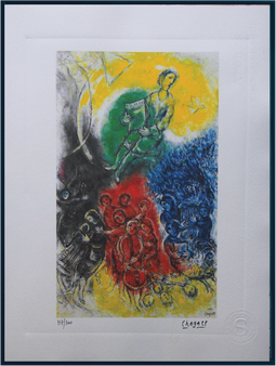 Marc Chagall - Hand Pressed Print
