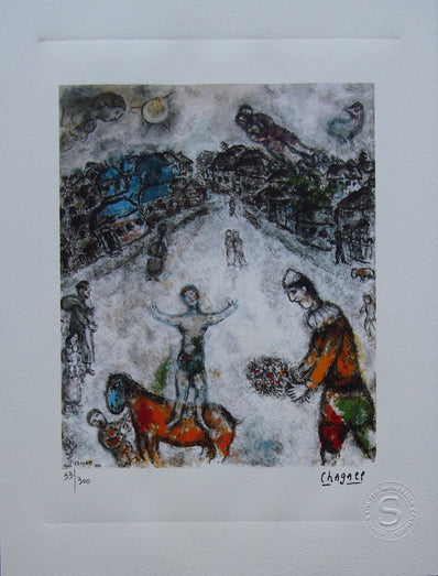 Marc Chagall - Hand Pressed Print