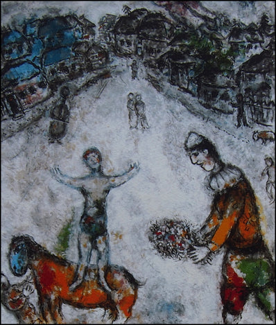 Marc Chagall - Hand Pressed Print