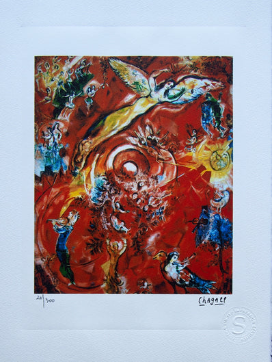 Marc Chagall - Hand Pressed Print