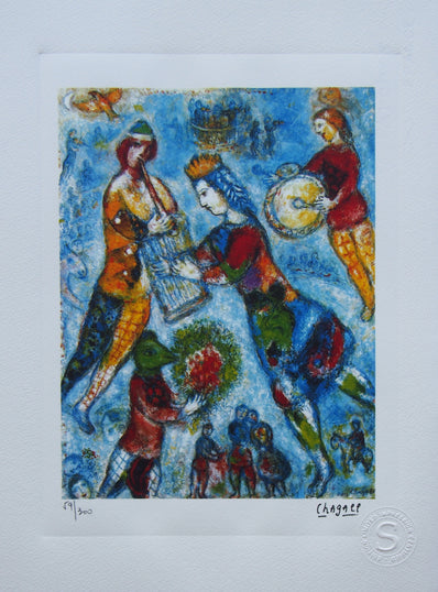 Marc Chagall - Hand Pressed Print