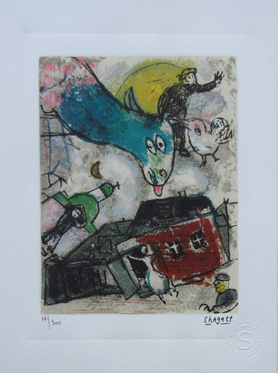 Marc Chagall - Hand Pressed Print