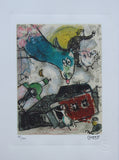 Marc Chagall - Hand Pressed Print