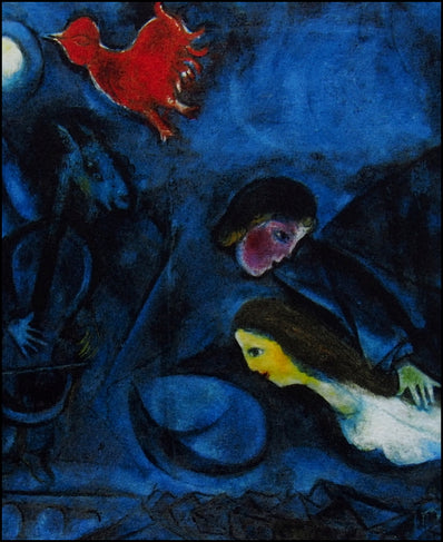 Marc Chagall - Hand Pressed Print