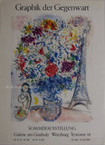 Marc Chagall Original Artist Poster 1993