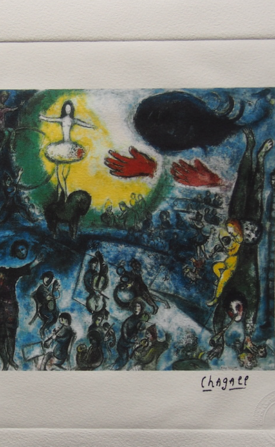 Marc Chagall - Hand Pressed Print