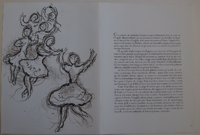 Marc Chagall - Original Lithograph 1965