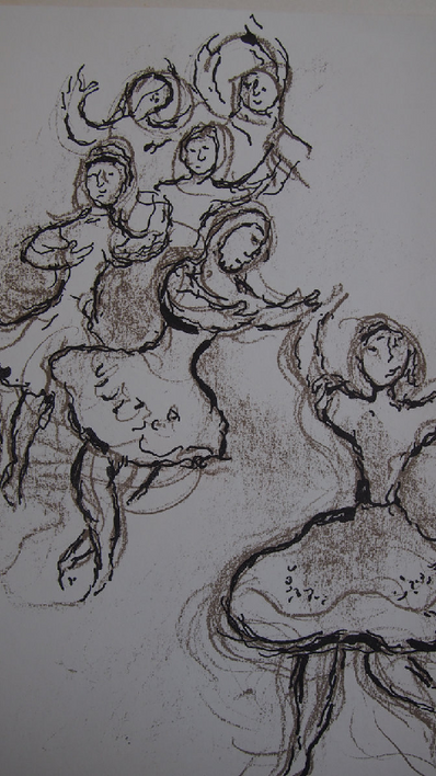 Marc Chagall - Original Lithograph 1965