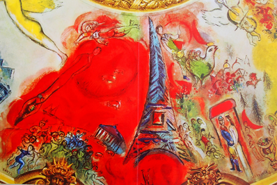 Marc Chagall - Original Lithograph 1965