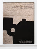 Eduardo Chillida Original Artist Poster 1990