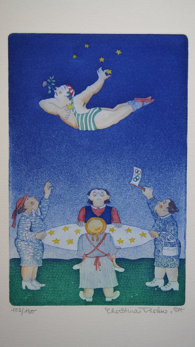 Christina Teraw - Original Limited Edition Etching 1984