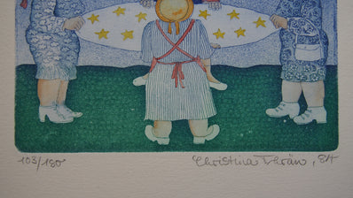 Christina Teraw - Original Limited Edition Etching 1984