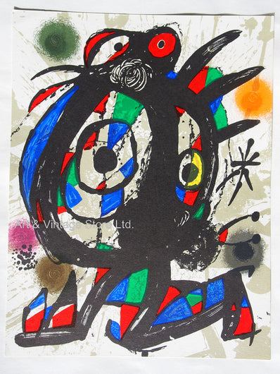Joan Miró - Original Lithograph 1977