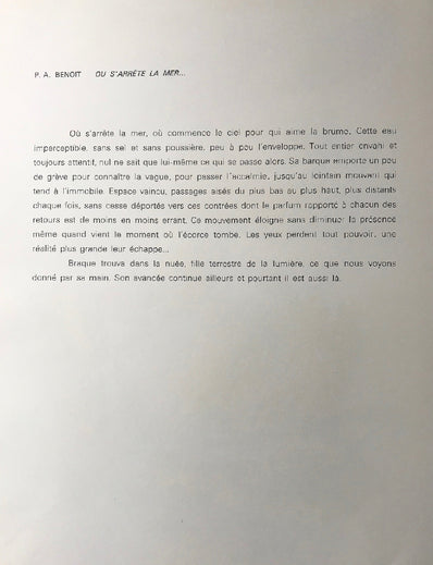 Pierre Pallut - Original Lithograph 1964