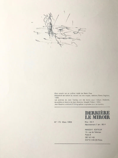 Jean Bazaine - Original Lithograph 1968