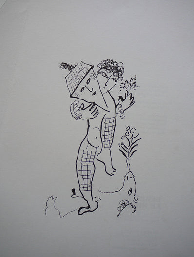 Marc Chagall Vintage Print 1979 - Original Lithograph