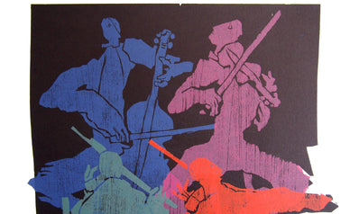 Detlef Willand - Original Woodcut