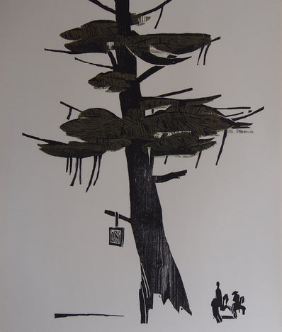 Detlef Willand - Original Woodcut