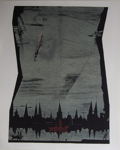 Detlef Willand - Original Woodcut