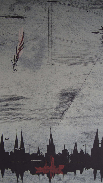 Detlef Willand - Original Woodcut