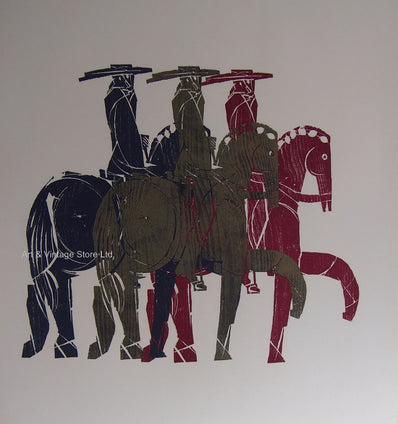 Detlef Willand - Original Woodcut