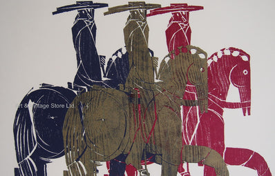 Detlef Willand - Original Woodcut