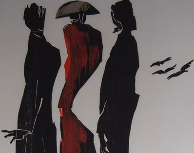 Detlef Willand - Original Woodcut