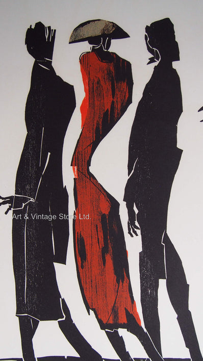 Detlef Willand - Original Woodcut