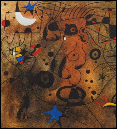 Joan Miró - Hand Pressed Print