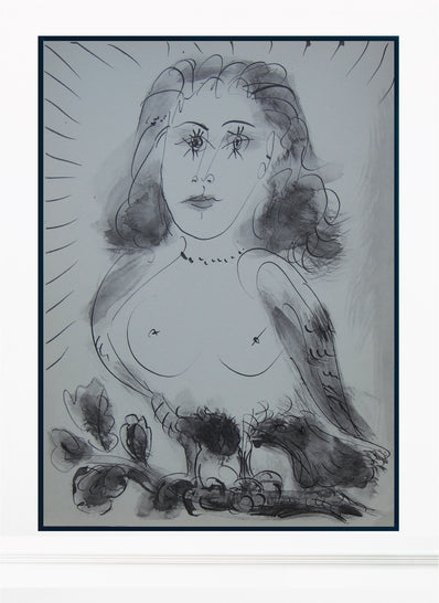 Pablo Picasso - Original Lithograph - En marge du Buffon 1957