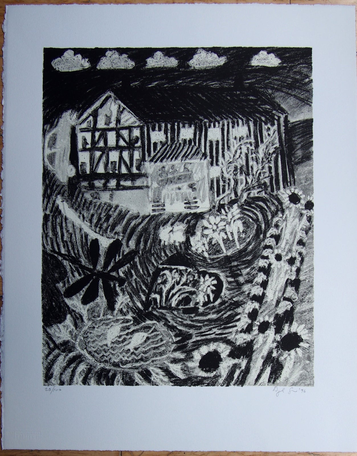 Douglas Cooper Print - Original Lithograph 1996 – Art & Vintage Store Ltd