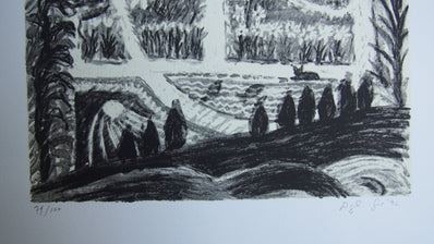 Douglas Cooper Print - Original Lithograph 1996