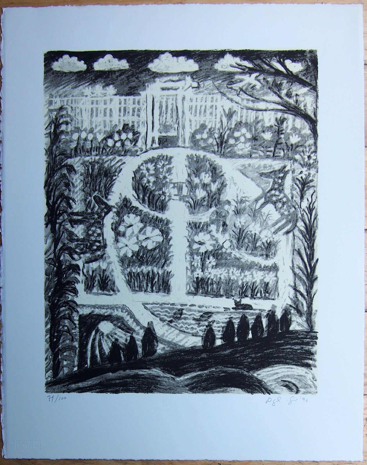 Douglas Cooper Print - Original Lithograph 1996 – Art & Vintage Store Ltd