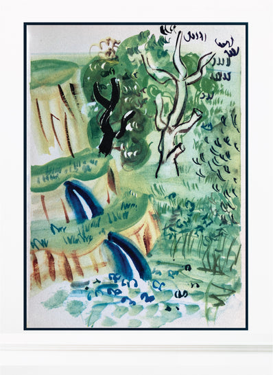 Raoul Dufy Print - Lithograph 1950