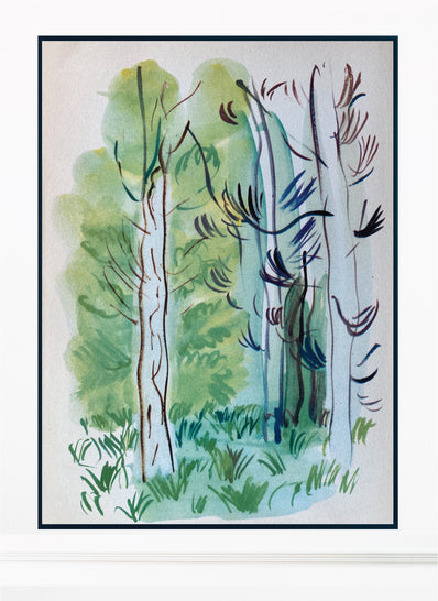 Raoul Dufy Print - Lithograph 1950