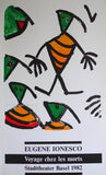 Eugène Ionesco - Original Exhibition Poster 1982