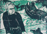 Eateban Fekete - Original Limited Edition Woodcut