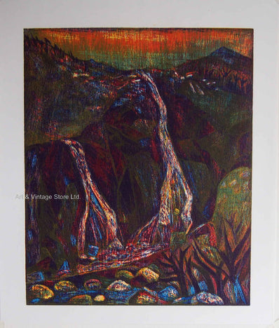 Eateban Fekete - Original Limited Edition Woodcut