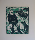 Eateban Fekete - Original Limited Edition Woodcut