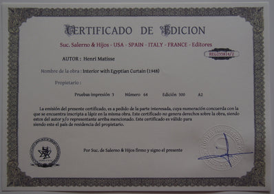 Henri Matisse - Fine Art Print