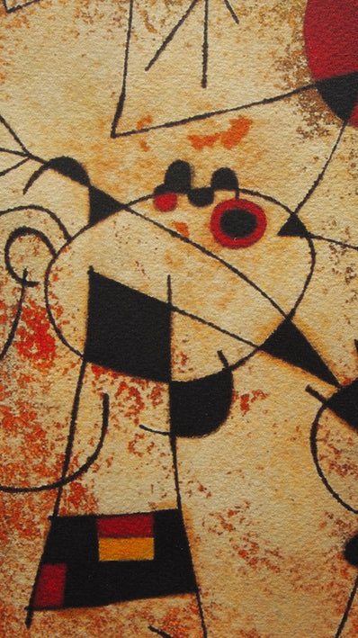 Joan Miró - Hand Pressed Print