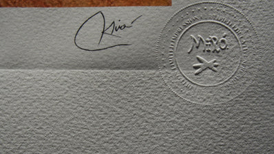 Joan Miró - Hand Pressed Print