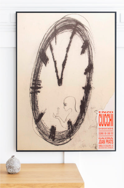 Enzo Cucchi - Original Artist Poster 1990