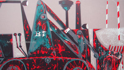 Erich Husemann - Original Serigraph 1990 - Collectible Art