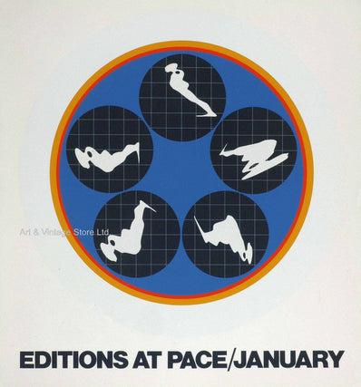 Ernst Trova - Original Serigraph 1969 - Collectible Art