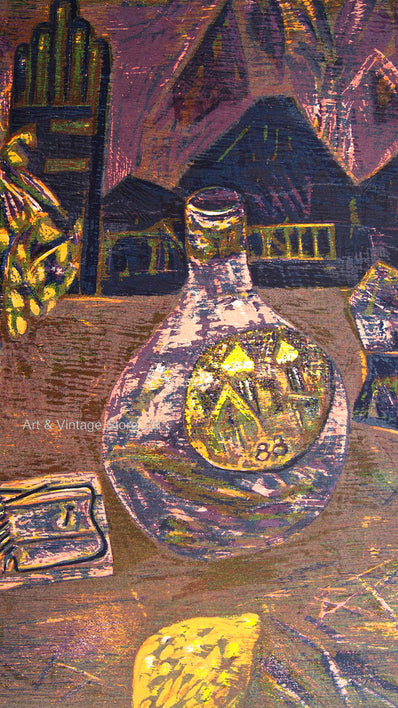 Eateban Fekete - Original Limited Edition Woodcut